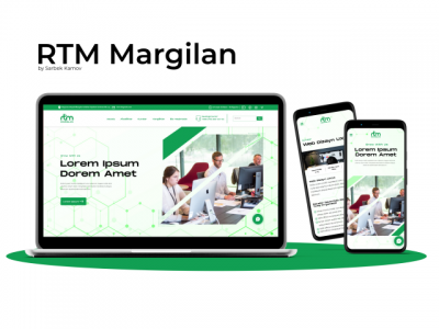 Дизайн сайта "RTM Margilan"