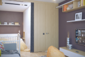 Дизайн однокомнатной квартиры для фирмы АБАК. г. Москва, 2014