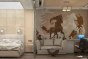 Гостиная-спальня