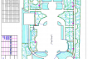 Ландшафтный проект благоустройства территории. 2013 г.