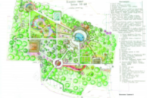 Эскизный проект благоустройства территории. 2013 г.