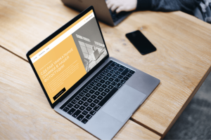 Дизайн лендинга для фотостудии