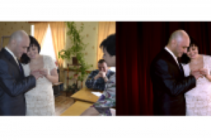 замена фона