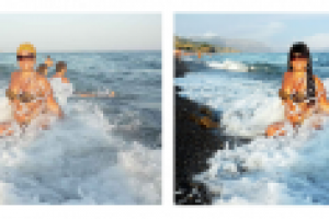 Монтаж + ретушь + цветокоррекция