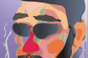 Портрет курящего