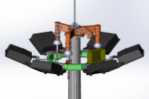 Мобильная корона наружного освещения