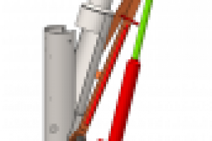 Гидравлическая станция для обслужвания опор освещения