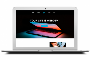 Лендинг с параллаксом