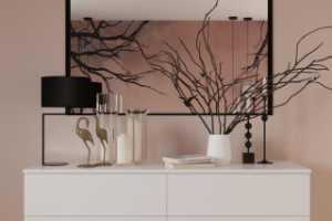 Комод в спальне