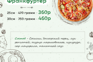 Баннер "Доставка пиццы"