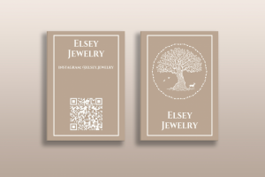 Визитки для ювелирного магазина 02