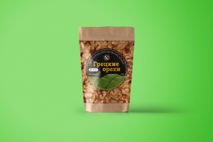 Этикетка орехов