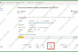 Алюминиевые конструкции (Яндекс Директ)