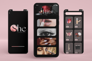 Прототип 3х экранов мобильного приложения