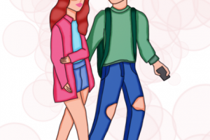 Рисунок пары на заказ