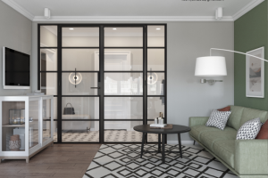 Проект площадью 100 кв.м. в Выхино-Жулебино. Гостиная.