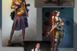 концепты персонажей