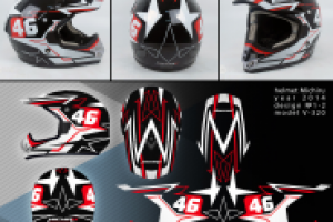 дизайны мотошлема модель "V320"