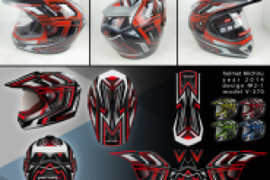 дизайны мотошлема модель "V370"