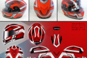 дизайны мотошлема модель "V126"