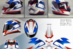 дизайны мотошлема модель "V122"