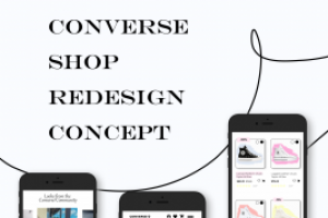 Редизайн интернет-магазина Converse