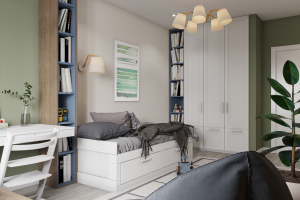 Дизайн детской, 14 кв.м