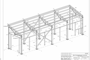Навес проект КМД
