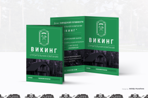 Flyer. "Дома заводской готовности" от СК "Викинг"