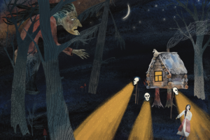 Иллюстрация к сказке Василиса Прекрасная