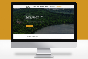 Дизайн сайт "Все участки"