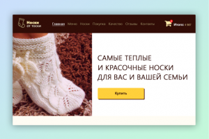 Интернет-магазин носков