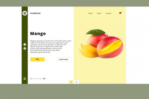 Магазин тропических фруктов