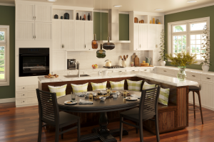 Светлая кухня