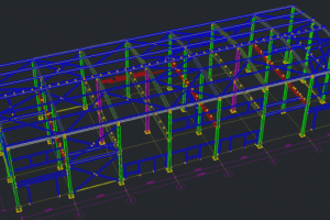 Двухэтажный производственный корпус