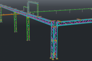 Опоры теплотрассы