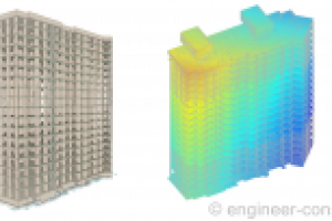 17-ти этажный жилой дом.