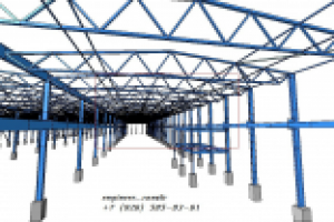 Производственный корпус машиностроительного завода.