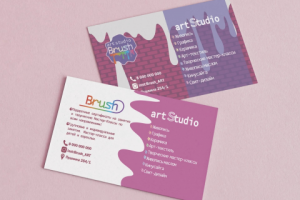 Визитка art studio