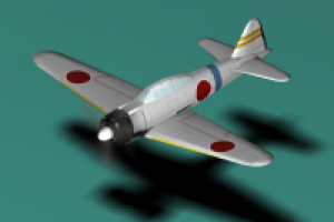 Истребитель Mitsubishi A6M Zero