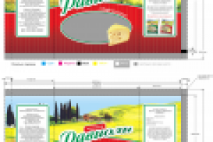 ПЭТ упаковка - пельмени (флексография)