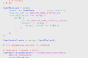 Лендинг подключить к amoCRM по Rest API
