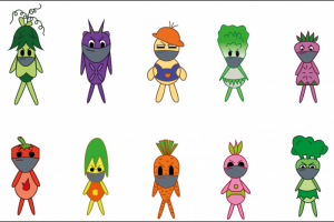 Персонажи простые