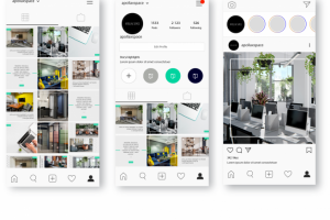 Дизайн инстаграм станички.