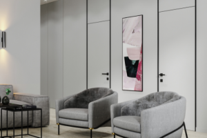 ЖК Балтийская волна. Кухня-гостиная, прихожая