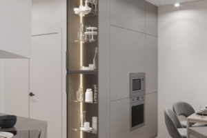 ЖК Московские ворота. Кухня-гостиная