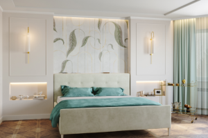 Загородный дом во Всеволожске. Спальня