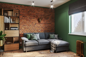 Загородный дом во Всеволожске. Кабинет