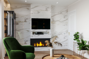 Загородный дом во Всеволожске. Гостиная