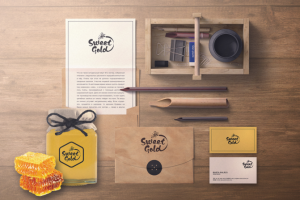 Фирменный стиль ТМ Sweet Gold